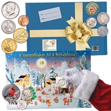 2025 Countdown to Christmas Coin Advent Calendar