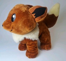 Vintage 90s Pokemon Eevee Plush Toy LARGE 14 Play By Play Nintendo