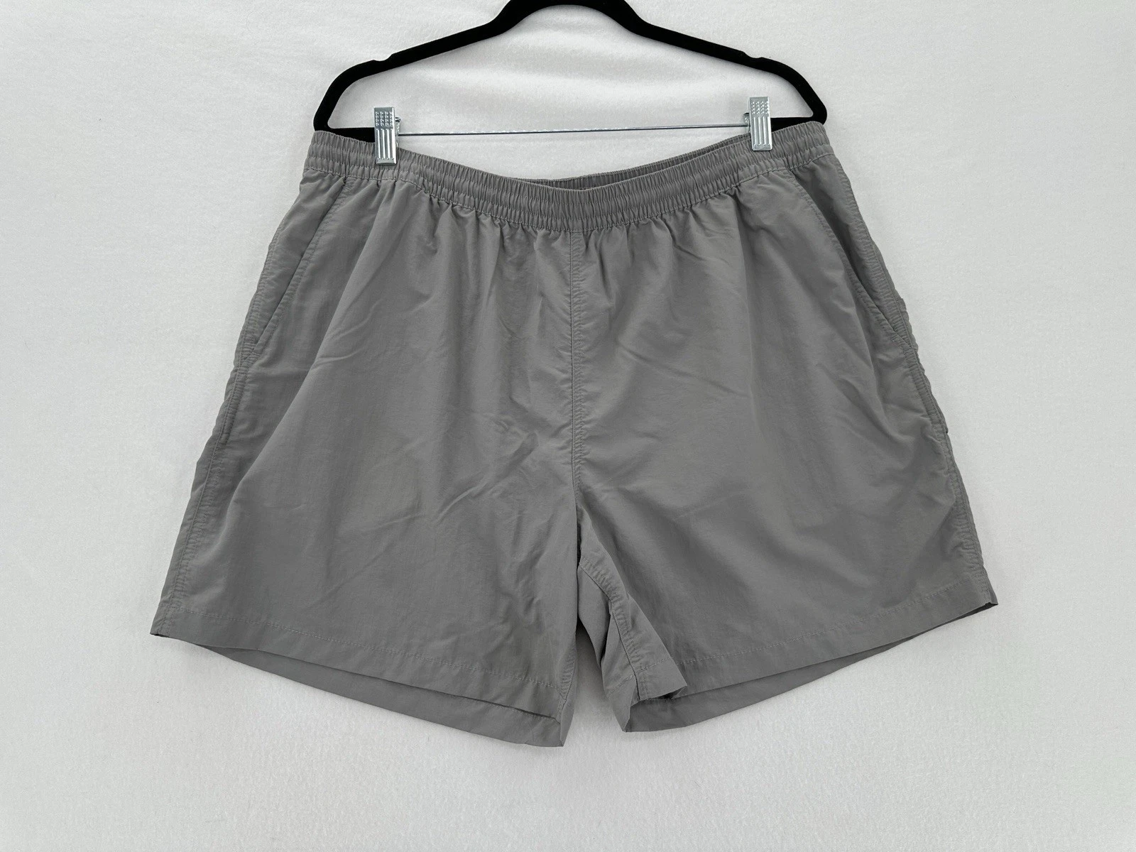 Southern Tide Men's XXL Shoreline Gray Shorts Nylon 6" Inseam Elastic Waistband