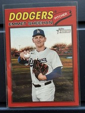 2026 Topps Heritage - Emmet Sheehan #178 Red Border