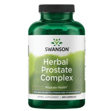 Swanson Herbal Prostate Complex Herb Blend Capsules, 200 Count