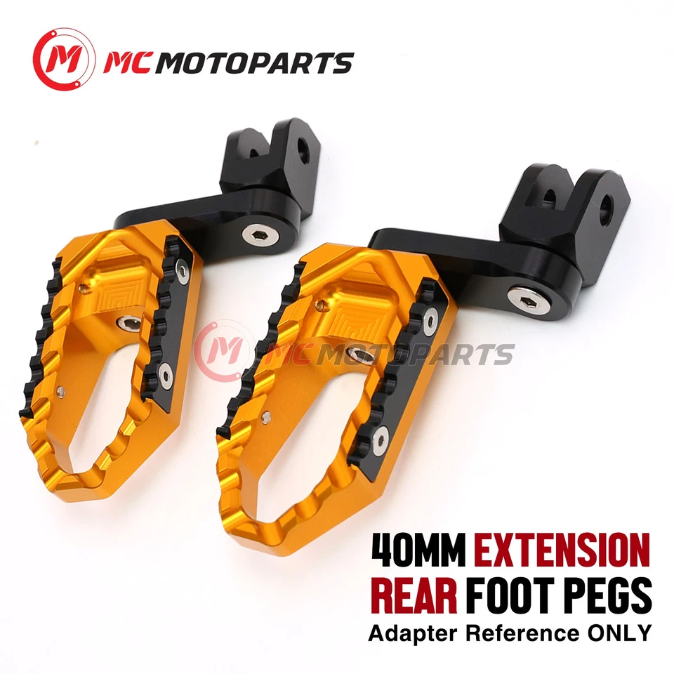 For Triumph Street Triple 675 /R 2007-2018 1.5 in. Lowering Passenger Foot Pegs Foto 3 de 4