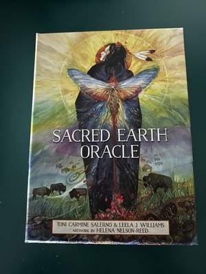 Sacred Earth Oracle By Toni Carmine Salerno Blue Angel Deck + Guidebook 2nd Ed 