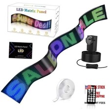Flexible Devil Eyes Light for Windshield,LED Sign for Car,LED Digital Panel