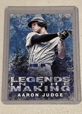 2018 Topps - Legends in the Making Series 1 Aaron Judge #LTM-AJ Blue
