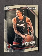 Kelel Ware 2024-25 Panini Prizm Black RC Base #156