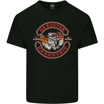 Go Maßgefertigt Dragstrip Hot Rod Hotrod Dragster Kinder T-shirt Kinder