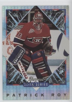 1993-94 Donruss Elite Series 9709/10000 Patrick Roy #9 HOF 9l6