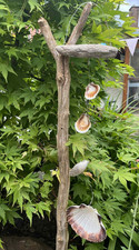 Sea Side decretive Shell/Drift Wood Hanger Wind Charm Gift