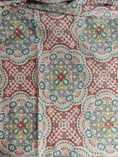 Waverly Pleasant Valley Collection Fabric Astrid Coral, Cotton 120" X 55"