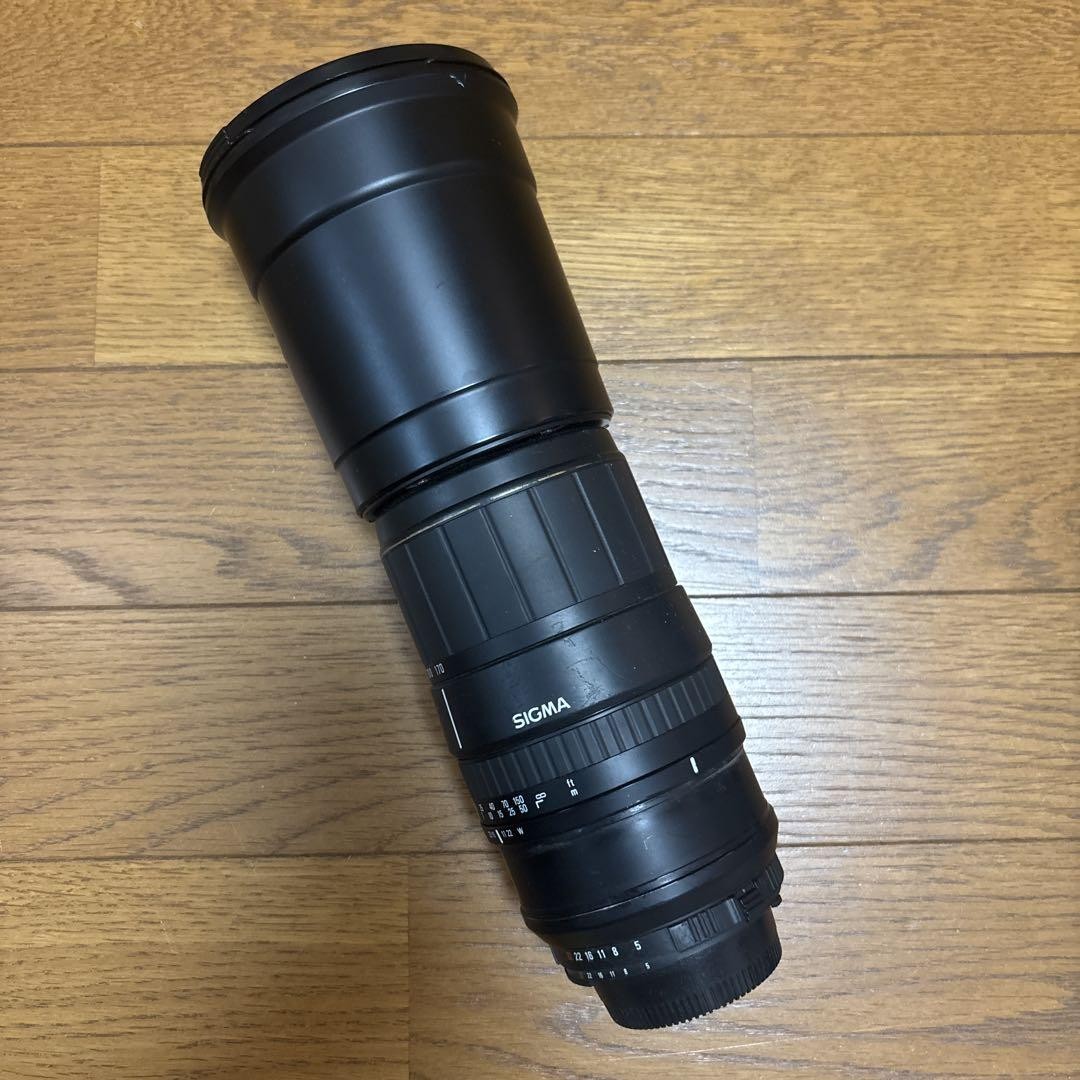 SIGMA シグマ APO 170-500mm F5-6.3 NIKON Sigma AF 170-500mm f5-6.3 APO DG Telephoto Zoom Lens for