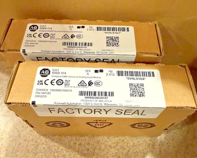 #ad Allen Bradley 5069 IY4 Compact 5000 Analog Input Module $330.00