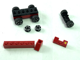 LEGO Racers Ferrari F1 Truck 8153 With Box and Instructions