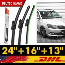 Scheibenwischer Satz Vorne Hinten Für Skoda Fabia III | ab 2014> Wischblatt