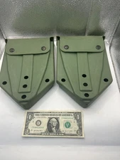 Vintage US Military SKILCRAFT  1982 Folding Trench Shovel Cover - Lot of 2