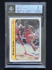 1986-87 Fleer Sticker Set-Break #8 Michael Jordan 🐐 BGS 7 NM W/ 8.5 CENTERING
