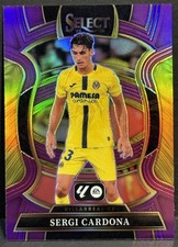 2025-26 Panini Select La Liga Villarreal Sergi Cardona Terrace Purple /125