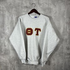 Vintage Champion Sweater Mens XXL Basic Training Gray Made in USA Fraternity