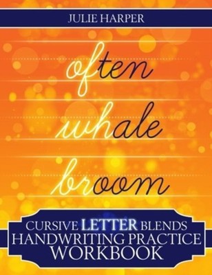 Harper - Cursive Letter Blends Handwriting Practice Workbook  Learn to - X555z
