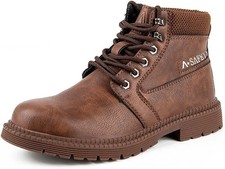Work Safety Boots  Indestructible Steel Toe Shoes, Work Shoes unisex UK Size 4.5