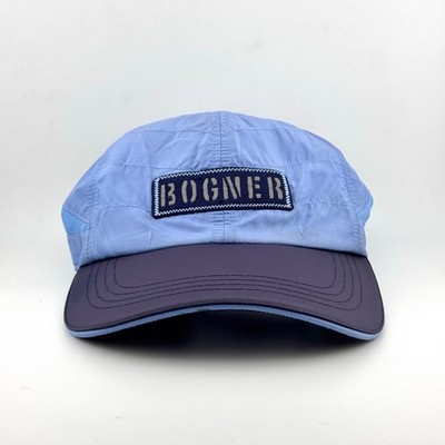 Bogner Reflective Logo Mesh Panel Outdoor Golf Technical Spellout Cap