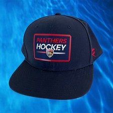 Florida Panthers Pro Prime Fanatics Blue SnapBack Hat Authentic