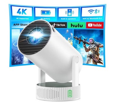 Portable Projector Wifi Bluetooth Built-in Battery pocket cinema mini projector
