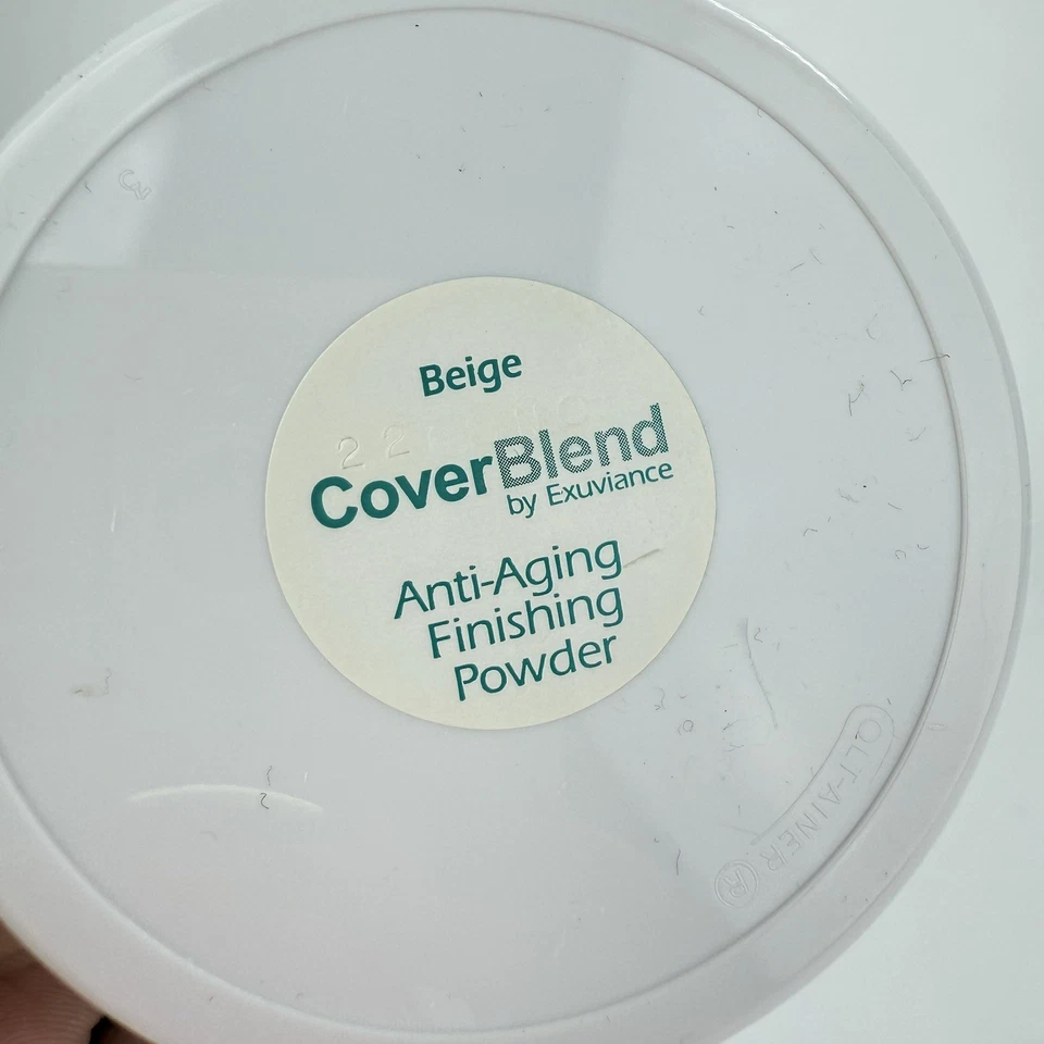 Cover Blend EXUVIANCE Anti-Aging Finishing Loose Powder BEIGE 8776 New in Box - Image 3 of 4