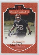 2016 Panini Rookies Red Knight 18/49 William Jackson III #224 fm0