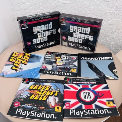 Grand Theft Auto GTA 2 und GTA London Collector's Edition mit Anleitungen und Karten