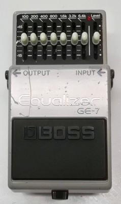 BOSS GE-7 Equalizer Guitar Effect Pedal 1997 #660 ACA 12V DHL Express or EMS