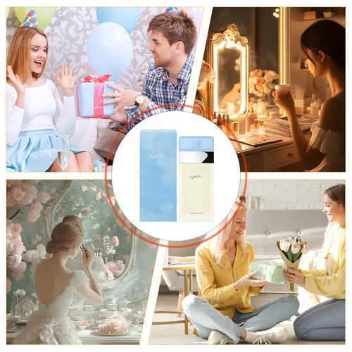 D & G Light Blue 3,3 oz / 3,4 oz eau de toilette spray para mujer nuevo - Imagen 11 de 11