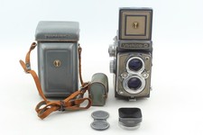 N MINT Case Hood Yashica-D TLR Film Camera Yashikor 80mm F3.5 Lens From JAPAN