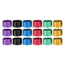 18pcs Pigeons Rings Bird Ring Leg Bands Aluminum Multi-Colour Pigeon Foot Bands