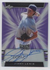 2019 Leaf Metal Draft Purple 12/25 Jimmy Lewis #BA-JL1 Auto 2a9