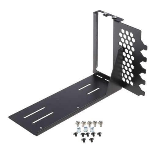 SXJ B Vertical Metal Bracket for Graphics Cards GPU Mounting Bracket Rack - Picture 9 of 17