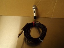 Microphone High Impedance Mic and 12'  Cord / UNTESTED