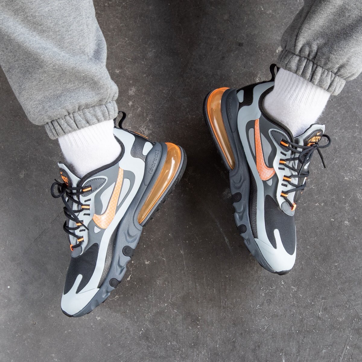 air max 270 reacts grey