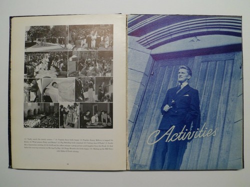 Kirk Douglas Yearbook Senior Year 1939 St. Lawrence University Gridiron - Picture 8 of 12