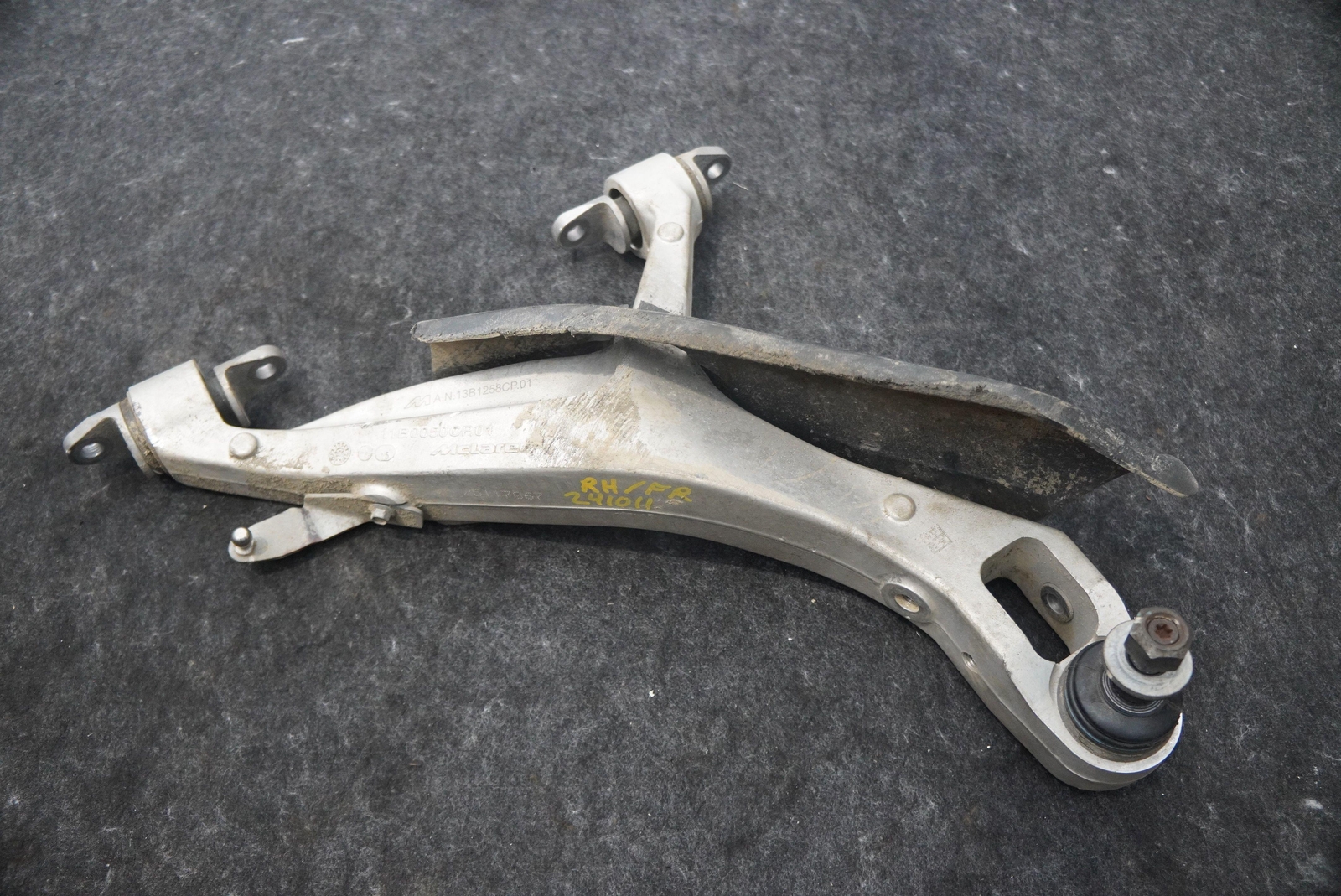 Front Suspension Right Lower Control Arm 13B1258CP OEM McLaren 570S 2018