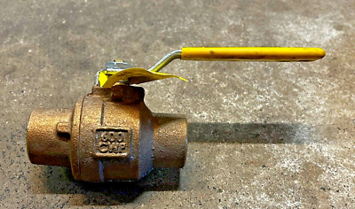 Apollo 1'' 77C-205-01 Bronze Sweat Ball Valve 600 CWP USA