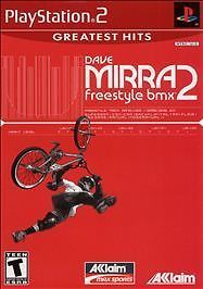 Dave Mirra Freestyle BMX 2 Greatest Hits (Sony PlayStation 2, 2002) - Picture 1 of 1