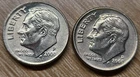 2000 P D Roosevelt Dime Clad ** ON HAND **