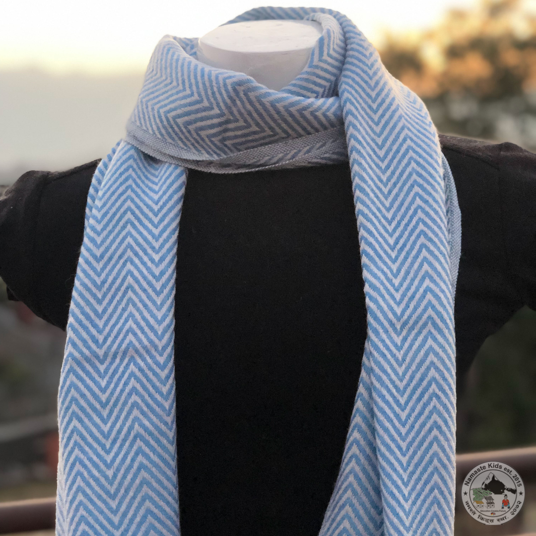 Cashmere Scarf " Tikauli (टिकौली)" Handmade From Nepal, Unique eBay