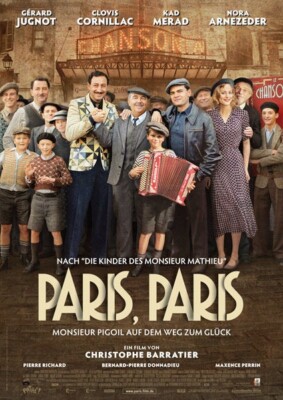 Poster, Filmplakat, PARIS, PARIS, mit Gèrard Jugnot, Pierre Richard, Frankreich