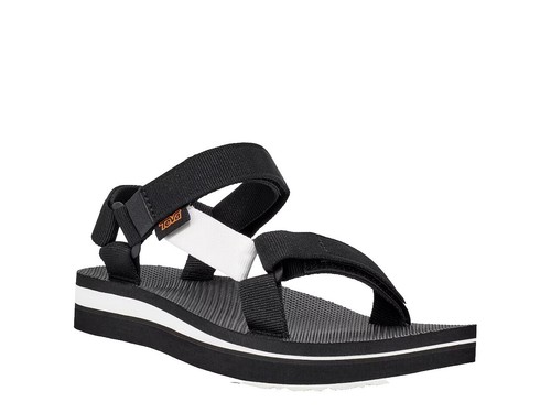 Teva Mens 12 Black Original Sandals Revive Ankle Strap  display picture 3