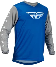 FLY Racing F-16 Motocross Jersey Blue Grey FREE SHIP! SAVE $$$