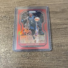 2021 Panini WNBA Prizm ODYSSEY SIMS #80 RED PRIZM #’D /299 DREAM
