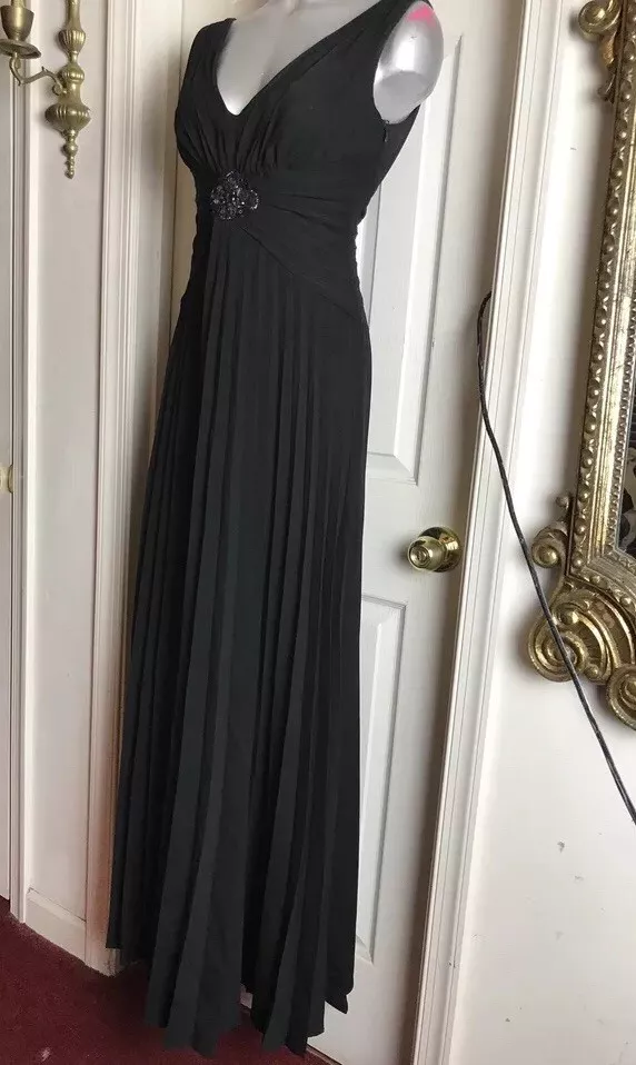 David meister black cocktail deals dress