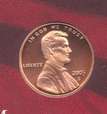 2005-S PROOF LINCOLN CENT